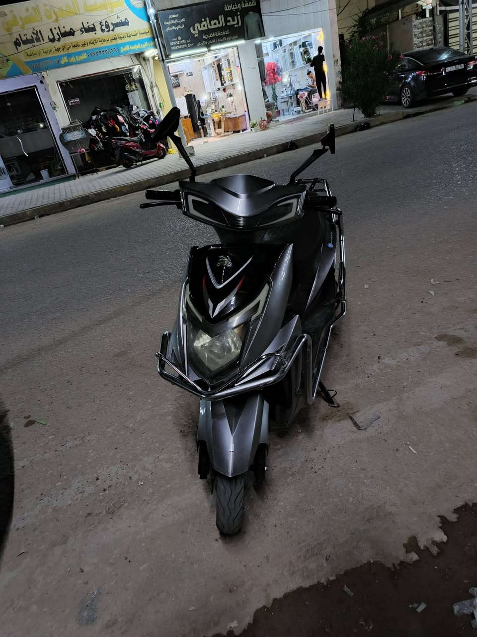 سكنس جبالي شحن 
نضيفه حيلل 
بدل بيه بطاريات نحساس ضد الحرق 
دراجه كلشي بيه نضيف مفتوحه سرعته تطلع معدل 95له 90
سعر خاص 
مكاني الدوانيه الحمزه الشرقي 
يوزر الواتساب: 49vfff


**إذا كنت صاحب هذا الإعلان وتريد حذفه لأي سبب، رجاءا أرسل رسالة إلى الدعم الفني**