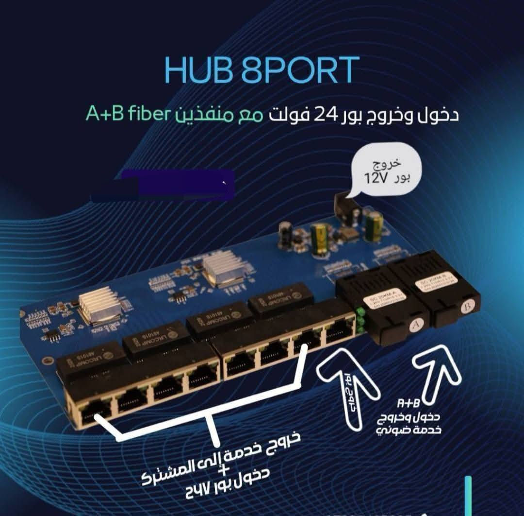كابينات الضوئي الكوالتي العالي يمنا وبس 
ب 3  موديلات فقط 
8 poe عادي 10\100
السعر 16.000

8poe كيكا 10/100/1000m
19.000

8 poe كيكا و2  منافذ A+B
23.000

الكمية محدودة للحجز مراسلة الصفحة
توجد خدمة توصيل لكافة المحافظات


**إذا كنت صاحب هذا الإعلان وتريد حذفه لأي سبب، رجاءا أرسل رسالة إلى الدعم الفني**