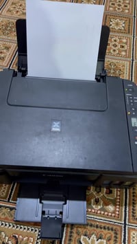 طابعة كانون 3410 بدون كاترج گشر نظيف 95% السعر 50 الف  الي تفيده يتواص...