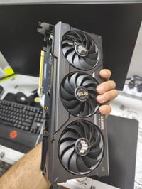 4060TI ASUS TUF GAMING + GPU STAND سعر 475 الف سعر قفل  تواصل : 077352...