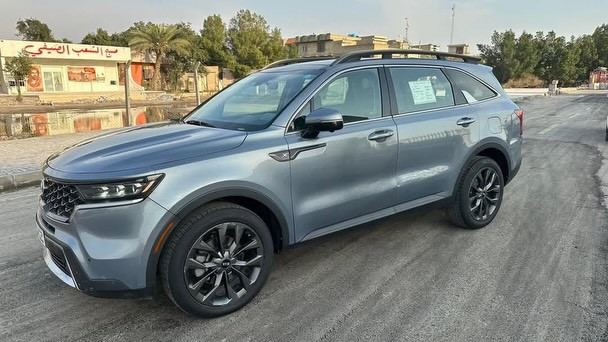 ✅كيا سورنتو  اكس لاين برستيج ٢٠٢١ 
امريكي 
✅المسافة المقطوعه ٦٠ ميل وقابل للزيادة
✅اللون . مميز 
✅محرك. 2500cc 
                  ======= الاضافات👇👇 ======
  
فتحة بانوراما عدد ٢
شاشة كبيره نفكيشن 
رادار امامي وخلفي 
 مانع تصادم
مانع انزلاق 
تحديد مسار
نقطة عمياء .
تصحيح مسار 
بصمه تشغيل 
بصمه ابواب 
كاميرا خلفيه 
كاميرا عداد 5 
كاميرا 360
تحكم ستيرن كامل 
تشغيل عن بعد سياره 
كراسي تدفئة + تبريد 
كراسي كهرباء
كراسي جلد 
كراسي ذاكره 
كراسي 7 راكب 
مثبت سرعة
تحكم ستيرن
شاحن وايرلس
هاند بريك كهربائي 
حساسات خلفيه + اماميه 
حساسات مانع تجاوز 
جنط ٢٠ 
ويل ٢٠ اصل
دفع رباعي AWD
باب جنطة كهرباء 
اضويه امامي زنون LED
اضويه خلفيه LED
كشافات LED
دفع رباعي 4X4
نظام GPS+خرائط  
تبريد مركزي امامي او خلفي 
وبلوتوث 
مدخل USB+ AUX

🚗🚗 حادث السيارة  🚗🚗
٥ قطع صغار  ( ابيعك حزام ) 
العنوان ___ 📍بغداد ___ بغداد الجديده 
التواصل / ***********☎️
