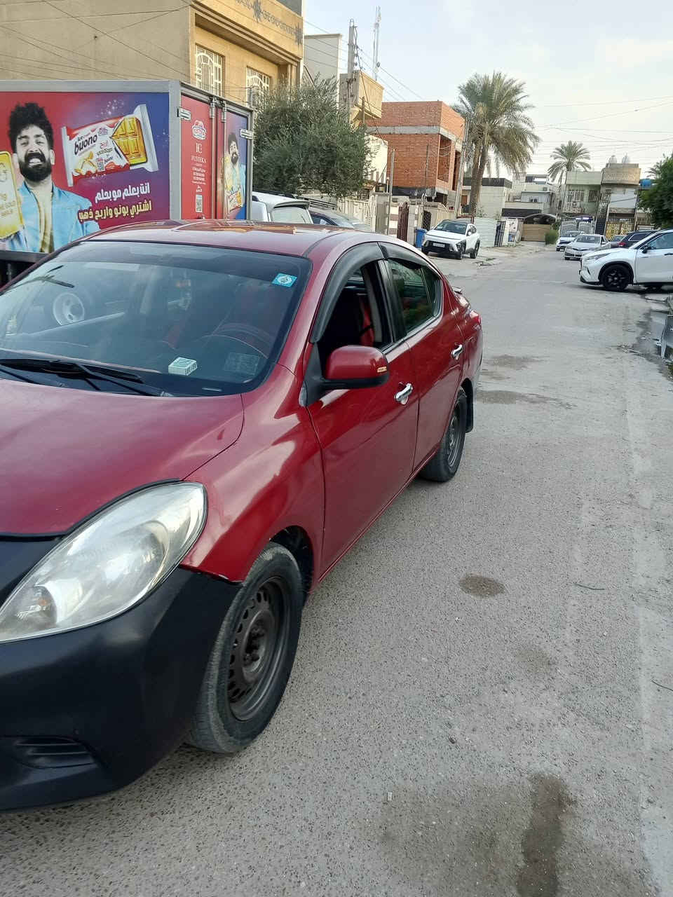 من رخصت الادمن للبيع فيرسا 2013 امريكي مصبوغة حزام رقم ذي قار بأسمي سنويه ل28 صدر نص عمر السعر 75 وبيها مجال بل معقول مكان السيارة بغداد العامرية متواجد من الساعة العاشرة صباحاً حتى السابعة مساءا للاستفسار  *********** رجاء لحد يكسر بحلال العالم.
