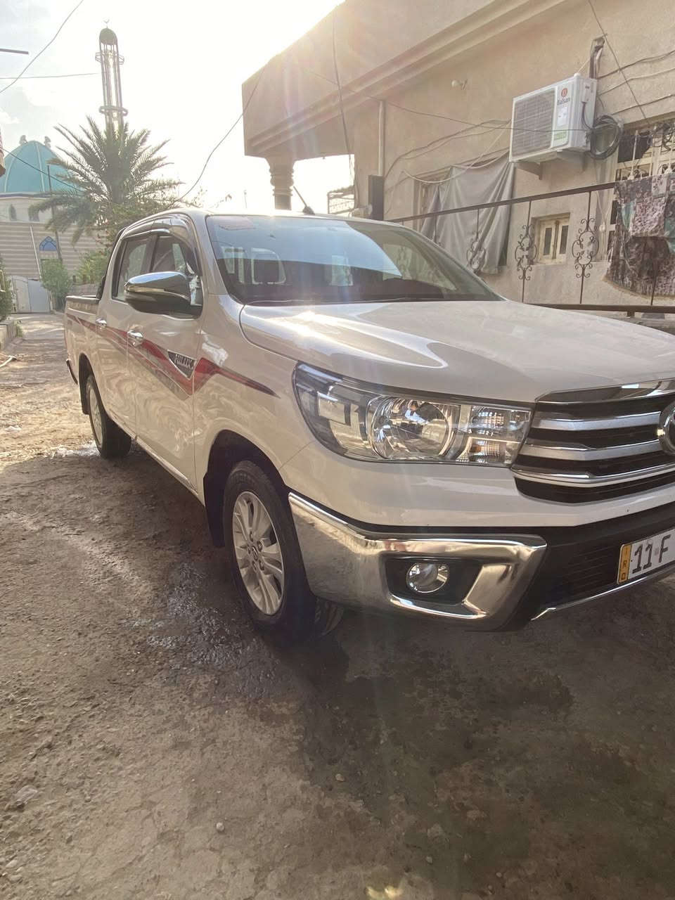 السلام عليكم
تويوتا هايلوكس للبيع 
الموديل ٢٠٢٥ 
رقم بغداد الدولي 
مواصفات SR 
فول مواصفات
شحن لاسلكي
تبريد بل كشنات 
مثبت سرعه 
مري شفط 
بنيد جكات 
بصمه سيارة 
كفاله عامه السيارة 
وضع الشركة كلها اخوان شرط سبيرها منازل 
العنوان / بغداد - ابو غريب 
السعر /    ٣٠٥$ وبيها مجال 
الهاتف / ***********
