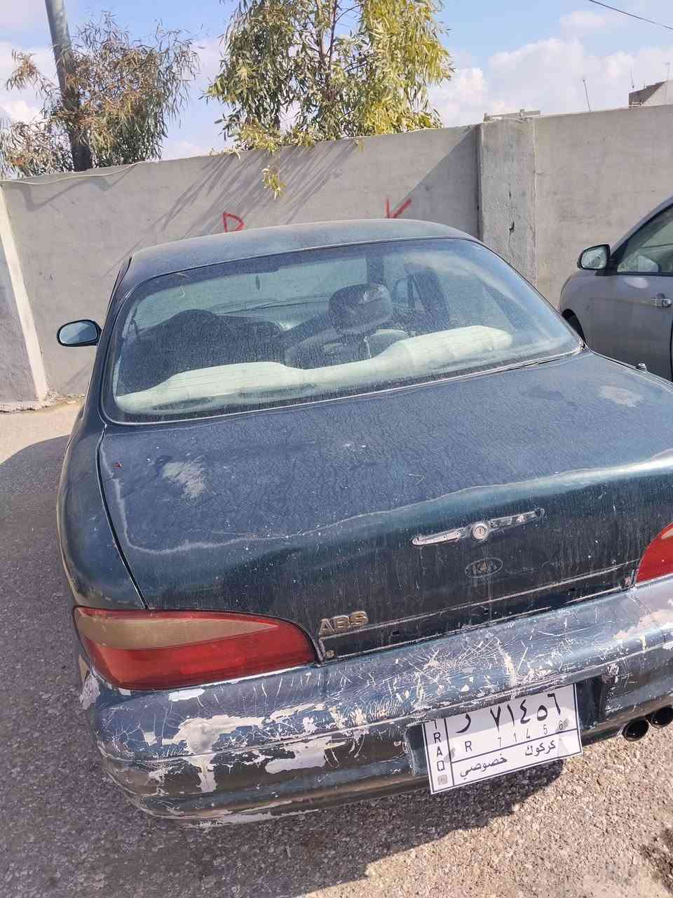 سياره كيا كريدوس موديل٩٧ للبيع سنويه مشروع وطني  سنويه منتهيه يوجد بطاقت بانزين مكينه مضبوط بس يحتاج طخم رنكات كير اوتو مضبوط الكير 
سياره جاهز للبيع 18ورقه أو بي مجال***********فقط  اجاوب تلفون   @إشارة
