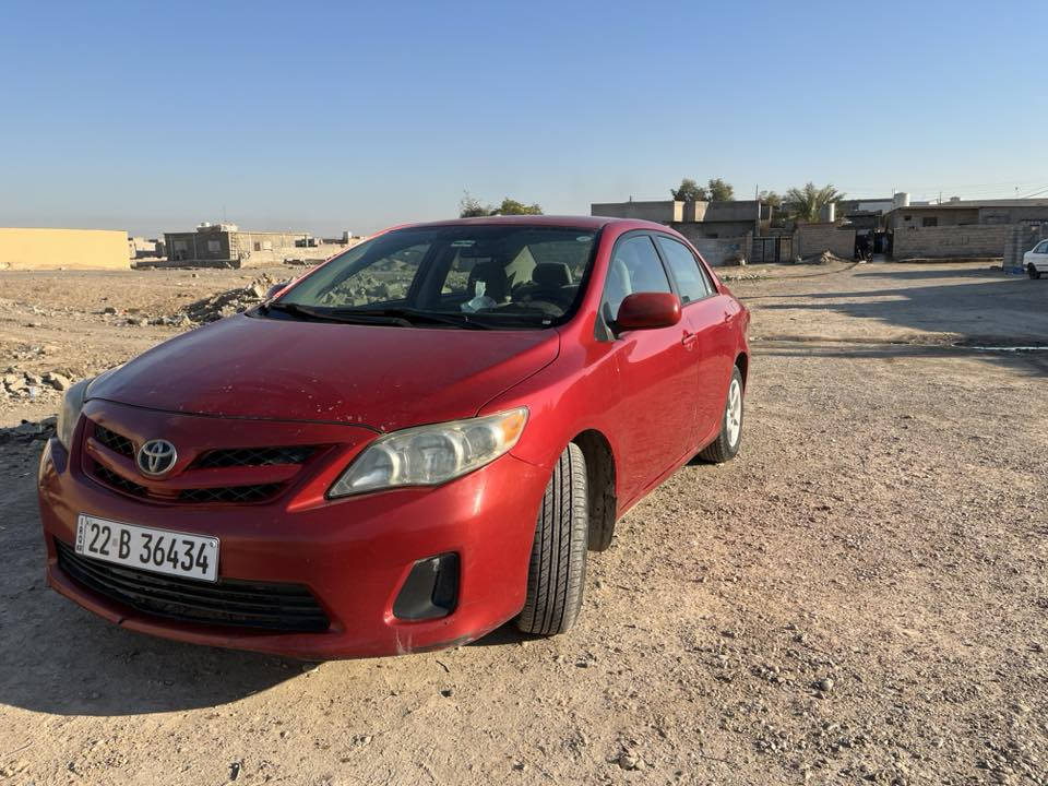 سلام عليكم كورلاه 11 الى البيع كلين تايتل بيه ملحضات قليله  السنويه الحد 30 رقم ربيل السياره ما نقصهه بريغي واحد سياره كامله وتاخذ شرط التحويل الساره تخم تاير جديد ماشيه 152 على يدي مكاني صلاح الدين  الرقم /*********** السعر 125/وبيهه مجال الى طيبين
