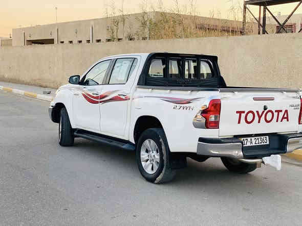 سلام عليكم للبيع بيكم هايلوكس فورويل مديل 2020 بسمي مداور ثاني يوم رقم مثنى مكفوله كفاله عامه من كلشي مكينه كير حداديه تبريد كله جاهز السعر 253 وبيه مجال المكان سماوه المركز 
***********
