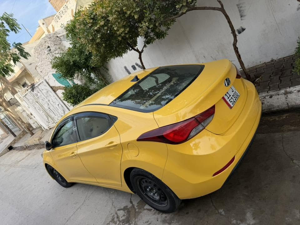 سلام عليكم
النترا تكسي موديل 2015 رقم انكليزي جديد 
وارد امريكي حادثها خشم البنيد ومبدله بلادي بدوان دواخل والبنيد القديم موجود جاهزه من كلشي مصفره هييه وغرامات مواصفات نضام ايكو تحكم ستيرن مانع انزلاق اي بي اس للتواصل اتصل ***********
