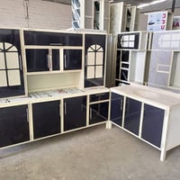 كاونتر ٣ قطع • ٢م • سنك ١٢٠سم مرمر