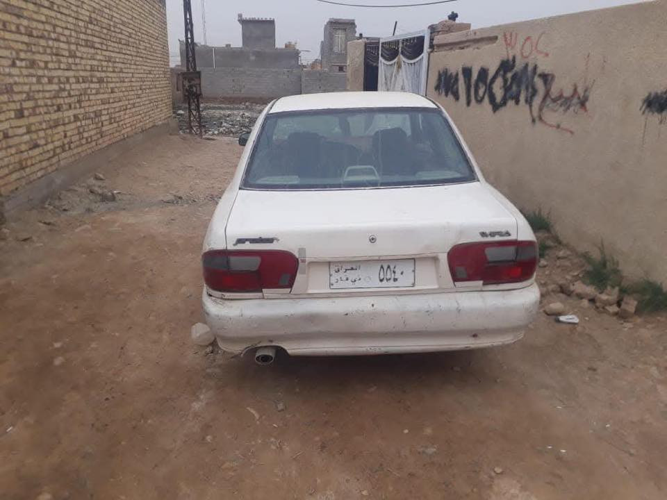 سلام عليكم هاي سياره للبيع رقم صدامي رقم ذي قار مكان السياره واسط كوت 
السياره تشتغل وتمشي بس ابيع كوم حديد 
اذا شراي اتصل بيك خير وتدلل ***********
