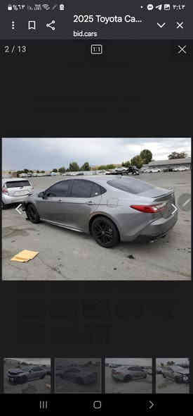 كامري ٢٠٢٥ se ماشية ١٢٠٠ ميل يعني زيرو موعد وصول ٢٥/١٢ عقبة ابيع على حادثه السعر واصل عقبة ١٦١٠٠ $واصل بغداد١٧٢٠٠ للاستفسار *********** مكاني اليرموك
