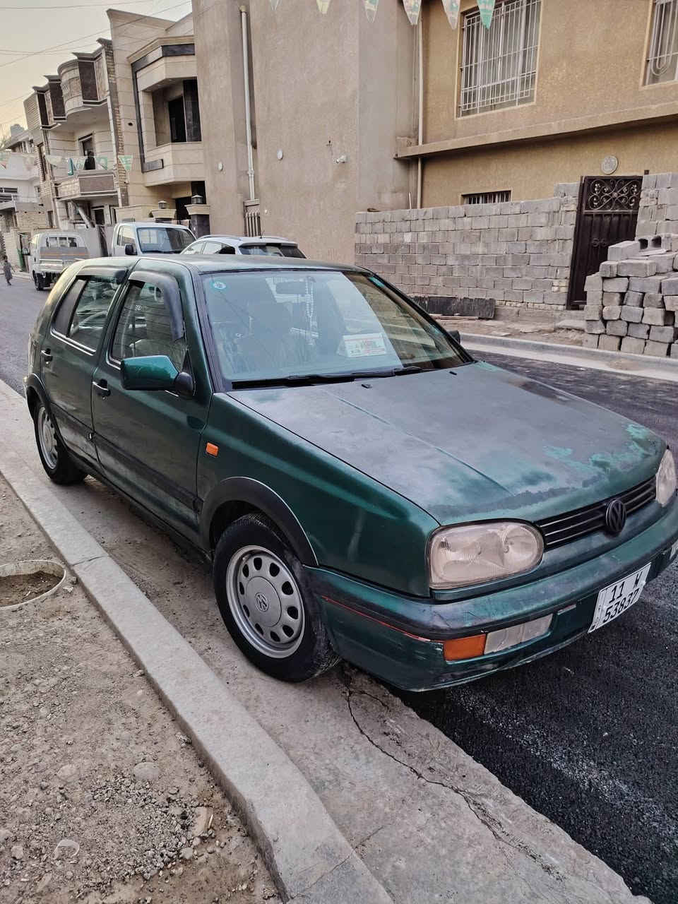 سلام عليكم سياره كولف للبيع موديل95سياره جاهزه من كلشي   تبريد ثلج سياره ما ناقصها شي محرك 2000 كير اوت رقم بغداد سنويه نهاي شهر 12 /2025/ للاستفسار تواصل واتساب ***********
