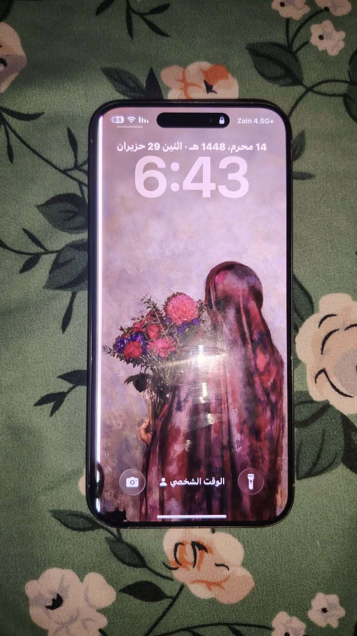 15 برو ماكس ذاكرة 256 
بطارية ٨٨٪
بي ضرر بالشاشه واضح گدامكم
اي خلل مابي غير المذكور
اذا شراي اتصل على الرقم وتتفاهم عالسعر

***********
