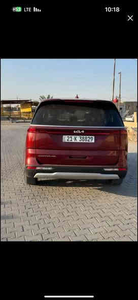 السلام عليكم 
كيا كرنفال 2022
محرك 3500 V6 بانزين 
رقم سليمانيه  تريد وكاله تحويل
ماشية80
السيارة حادثهة باب وجاملغ وبيها شبر صبغ بل باب الخلفي الجه الثانيه 
صورة الحادث موجودة بالمنشور
سيارة 8 راكب عائلية 
بصمة ابواب وتشغيل عن بعد 
رادار امامي 
كامرة خلفية 
ابواب جانبية كهرباء
 كراسي جلد اسود 
تدفئة كشنات 
مثبت سرعه 
مثبت مسار 
كونترول تبريد الخلفي منفصل 
اشاير بالمري 
هندبريك دكمة 
زنون عالي ناصي بلادي 
رادار جانبي مانع اجتياز 
مضلله بالكامل تضليل ابلادي 
السعر  230
مكان نجف كوفه حي ميسان
‭0783 160 6422‬
‭0773 344 1145 النجف
