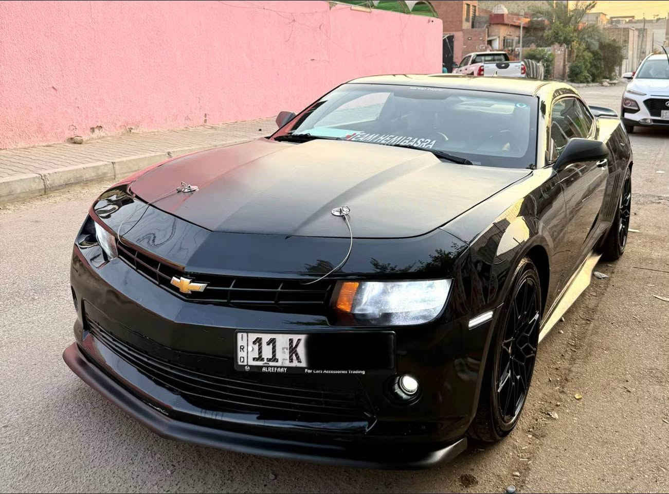 كمارو موديل 2014لون اسود غير محدد رقم بغداد الجديد باسمي السيارة نضيفة حيل ومال جناي مكينة6سلندر مداخلة حلبة ولا استعراض ضربتهة من امريكا الجاملغ والباب جهة عكس السايق بدون دواخل مصبوغة قطع ابيع حزام جدآ نضيفة السيارة مبرمجة سرعه وانطلاقية مداور ثاني يوم مكاني ديوانيه مركز المدينه رقم الهاتف *********** اي استفسار اتصل وموجود واتساب ديوانية, القادسية
