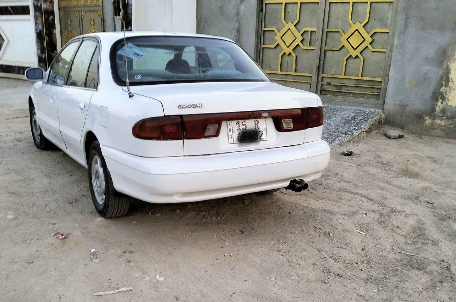 سوناتا تو مسكر كير اوتماتيك سياره جاهزه من كل شي عدا التبريد رقم انبار كير ومحرك بالكرتون تخم تاير رقم انبار عارضه 40$ وبيه مجال بصيط مكان السياره الفلوجه تحويل ثاني  يوم  ***********
