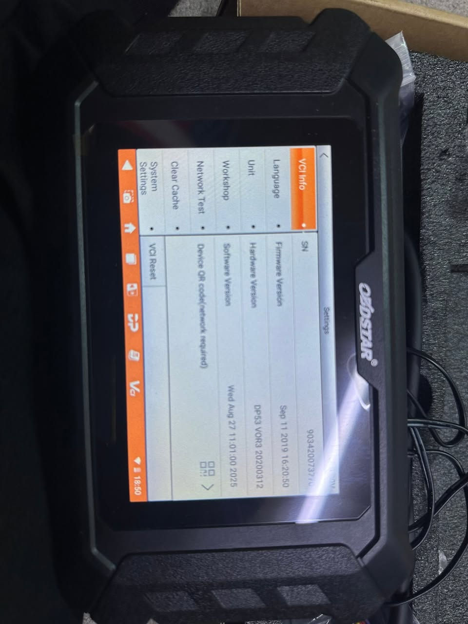 OBD star  P50 300$
جديد، تم استخدامه مرتين فقط


**إذا كنت صاحب هذا الإعلان وتريد حذفه لأي سبب، رجاءا أرسل رسالة إلى الدعم الفني**