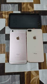 ايفون 8plus وايفون 6s plus ايفون 8plus ((ذاكرة 256)) مبدل شاشة والبصمة...
