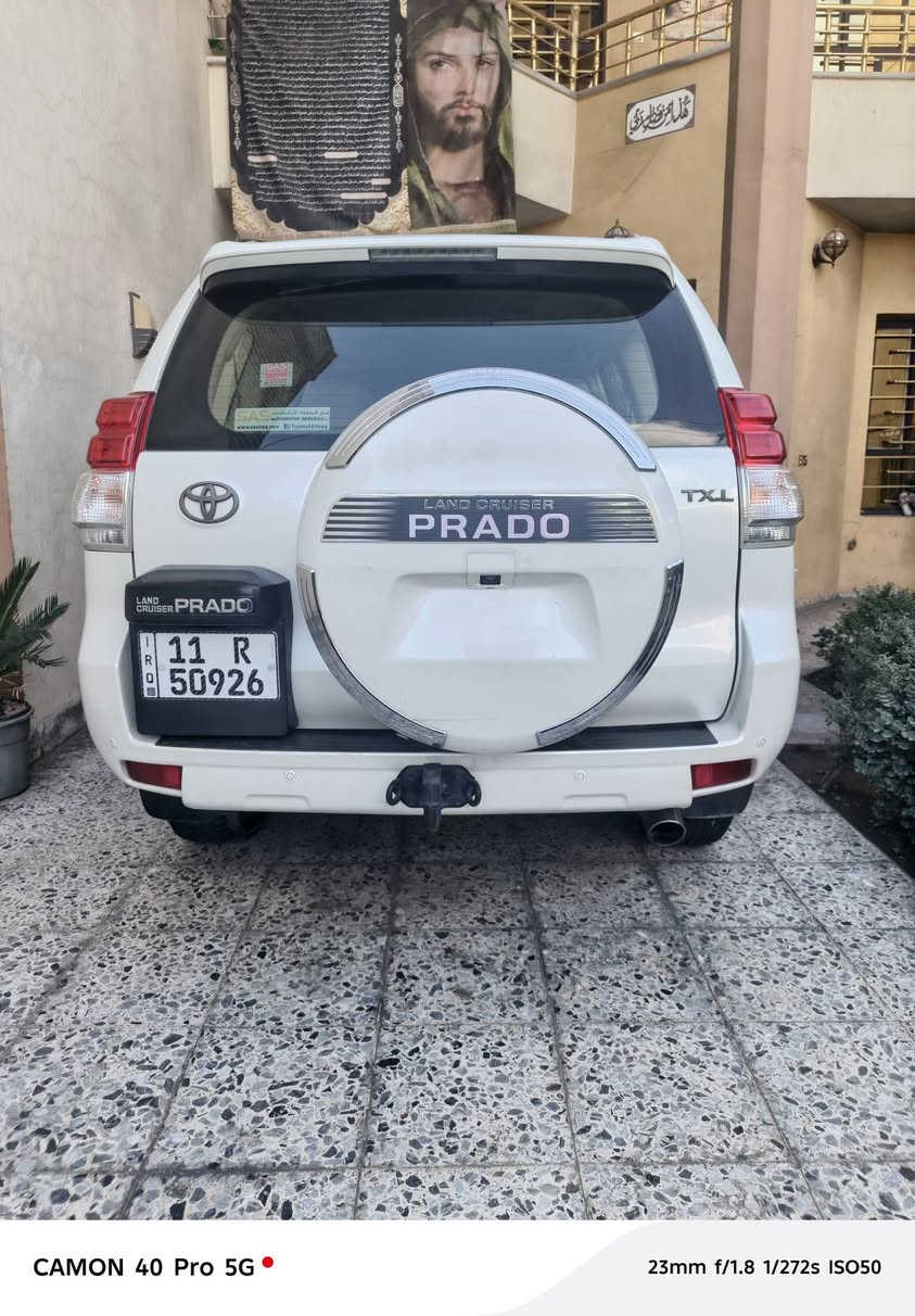 برادو 6 سلندر كويتي 2013فول فئه TX l
شاشه  وكامره بلاد حساسات أمامي خلفي فور ويل داخل لونين 
بصمه فتحه كشن جلد كهربائي ثلاجه داخليه سبير تعليك رقم بغداد باسمي شرط تحويل وهزه جديده رقم جديد ماشي ٢٢٤ سونار منشور مبدل دهن وفلتر كير بشركه سعر ٢٨٠و بيها مجال مكاني بغداد بلديات ***********
