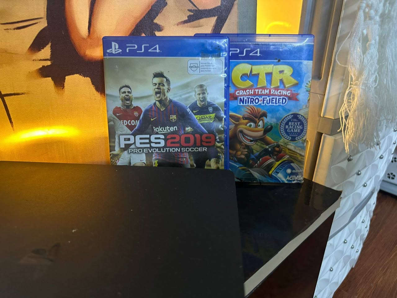 🎮 للبيع بلايستيشن 4 سلم (PS4 Slim) 🎮
جهاز نظيف وشغال ممتاز جداً

السعر: 300 ألف وبـيه مجال  🔥

المواصفات: • PlayStation 4 Slim

• ذاكرة: 1TB

• يد تحكم أصلية DualShock 4 🎮

• دبل جوستك شغال

• يدعم جميع الألعاب أونلاين وأوفلاين

• واي فاي + بلوتوث مدمج

• يدعم HDR وجودة عالية Full HD

• هادئ واستهلاكه للكهرباء قليل

• مع اقراص Peace + Crash +Battlefield+Little Nightmares

الملحقات: 
✅ سلك كهرباء

✅ سلك HDMI

✅ سلك شحن لليد

✅ الجهاز كامل جاهز للعب مباشرة

الجهاز مرتب وما بي أي مشاكل والحمدلله

لليشترون فقط مراسلة خاص 📩

مكاني الجوادين


**إذا كنت صاحب هذا الإعلان وتريد حذفه لأي سبب، رجاءا أرسل رسالة إلى الدعم الفني**