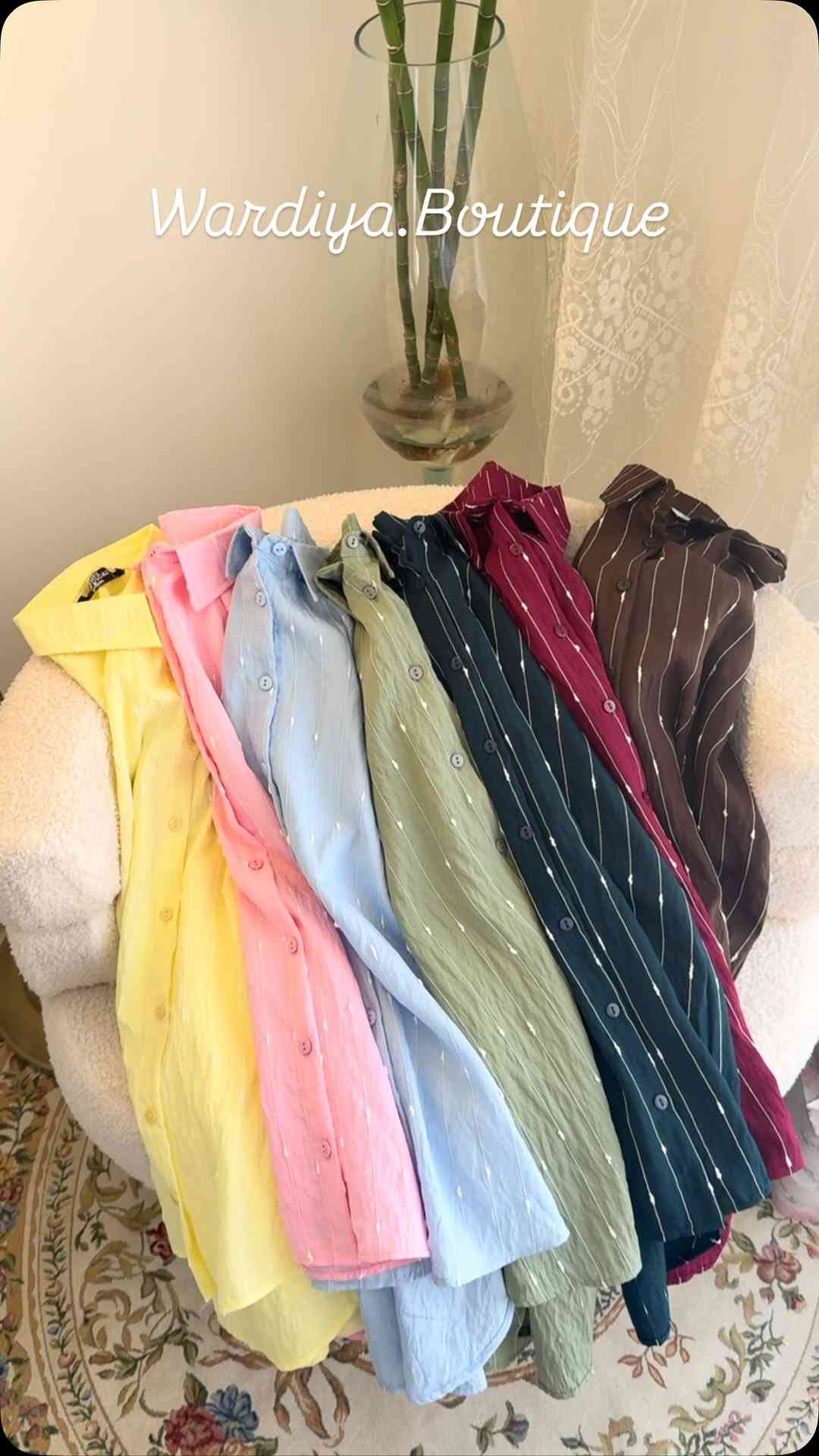 الجمال ⚡️

قميص نسائي بستايل مميز
خامه صيفيه كوالتي عالي ✨

قياسات S M L XL

الطول من الخلف ٧٣ سم 
الطول من الامام ٧٠ سم

السعر ٢٠ الف 

🚚 توصيل لكل المحافظات
💵 الدفع عند الاستلام

راسِلينا الآن على الخاص 💌

او زورينا 😍
اربيل سوق مناره الجديد  بناية F محل F54
‏#explore #reels #trending


**إذا كنت صاحب هذا الإعلان وتريد حذفه لأي سبب، رجاءا أرسل رسالة إلى الدعم الفني**