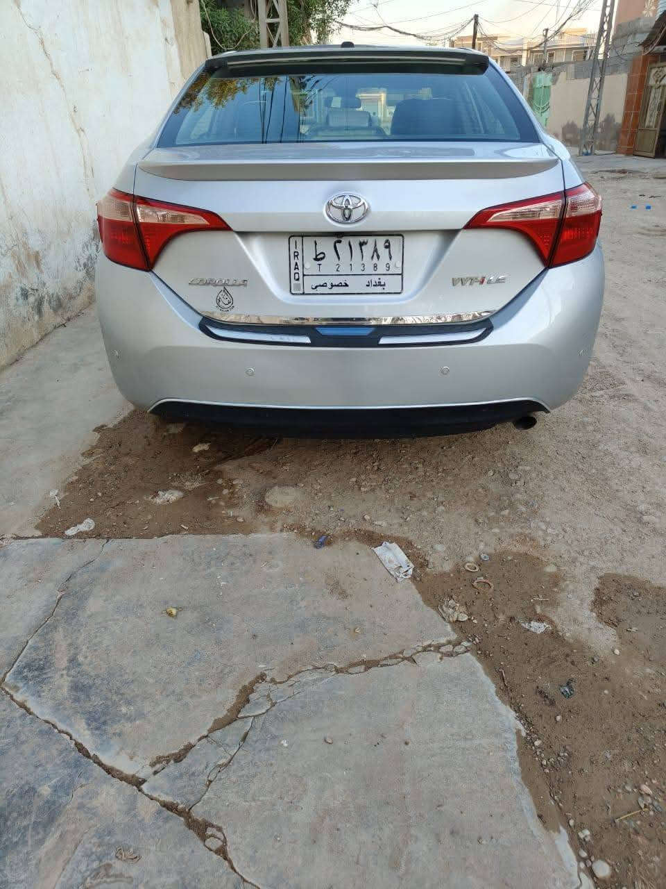 السلام عليكم كورلا موديل 2018 رقم بغداد دولي سنويه جديده رقم جديد شرط التحويل ضررهه كما موضحه كدامكم بنيد نفسه وخشم الجاملاغ بي صبغ السعر 148 وبي مجال العنوان ديالى بعقوبه للاستفسار الاتصال ع الرقم ***********  ***********
