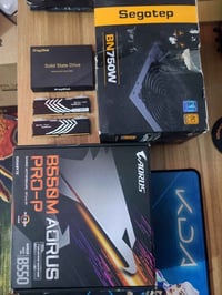 مذربورد B550m • رام 16GB • SSD 512