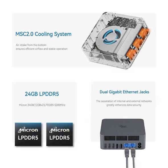 ميني بيسي مواصفات قويه لاصحاب المشاريع والمهندسين
beelink eqi12 mini pc
INTEL CORE I7 12650H
24GB DDR5 5200MHZ
1TB SSD M. 2 NVME
INTEL IRIS XE
معالج قوي وايضا باقي المواصفات قويه تشغل كل البرامج بسهوله
جديده وبضمان السعر 480 الف 
متوفر توصيل لجميع المحافظات  ***********
