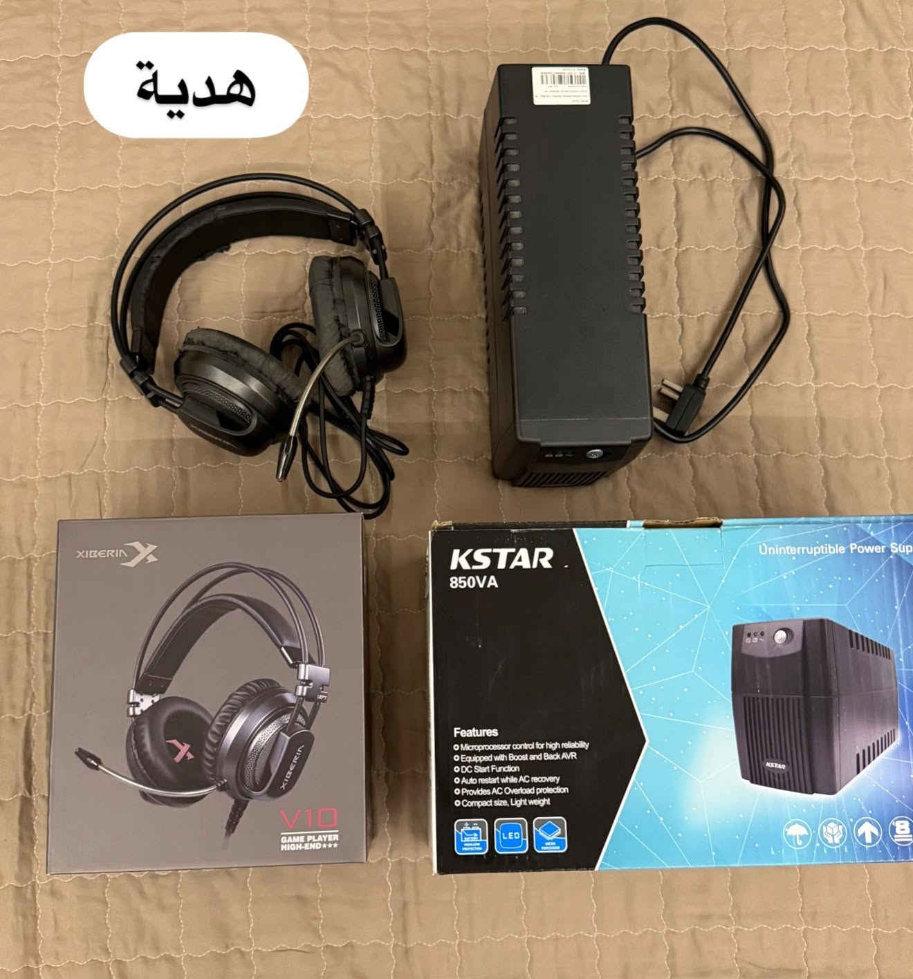 افضل عرض تجميعه كامله ممكن تشوفه
اكسبوكس x اصدار 2022

شاشة Lenovo بدقة 2k  و60hz حجم 24 يعني تشغلك gta6 باعلى اعدادات 

معاه جوستك كيم سير فقط استعمال كم يوم 

كيبورد ميكانيكي سرعه عاليه مع اضاءه rgb 11 وضعيه

ماوس fantech واير و وايرليس

الجميع نضافة 100‎%‎ استعمال قليل مع كراتين بالصوره 

وكل هذا مع ماوس باد وسماعات ويوبي اس هدية السبب السماعات تحتاج مخدات لكنها شغاله بدون اي مشكله وماقاصره واليوبي اس يحتاج بطاريات لان حاليا يشغلك تقريبا ثلاث دقايق على كد الفصله يعني

السعر كامل 935 مع التوصيل 

وملاحظة هسه اذا تنزل للسوك بس الاكسبوكس المستعمل صاير سعره 800 اني منطيك وياه 7 اغراض بفرق بسيط يعني ماتلكي هيج ابد واذا ابقيه بعد شهر تجيني اكلك مليون 

تواصل واتساب ***********
