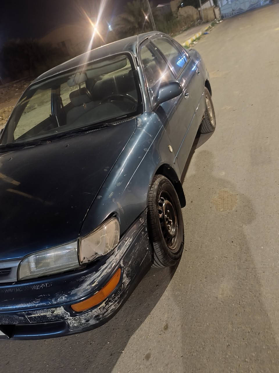 كورلا 1994
يسرا بلاد ، مكينة وكير جدد 
سنويه ساقطه 2020
راعيها الأصلي موجود 
وبيها وكاله عامه باسمي 
مكان سيارة ذي قار سوق الشيوخ 
للاستفسار 
***********
