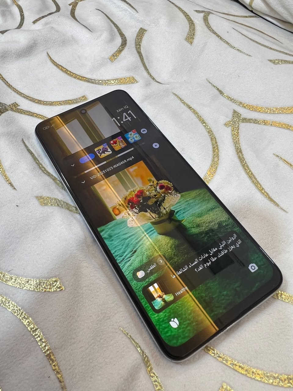 بوكو X4 GT
Poco X4 GT

ببجي يدعم 90 فريم حقيقي مثل ماموضح بالصور + باقي الالعاب 120 فريم 

🔸شاشة بحجم 6.6 +FHD وتردد 144Hz 

🔸رام 8+8 GB المجموع 16 كيكا 🔥

🔸ذاكرة التخزين 256GB 

🔸بصمة في زر التشغيل + بصمة وجه 

ملحقات الجهاز فقط شاحنة اصلية 67 واط وكارتونه 

سعره 200 وبي مجال للشراي 

اخوان الموشراي ليتصل ‭٠٧٨٢ ١٣٥ ١٧٦٥‬مكان خالدية
