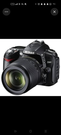 نيكون D90 • عدسة 18-105 VR • جديدة كلش