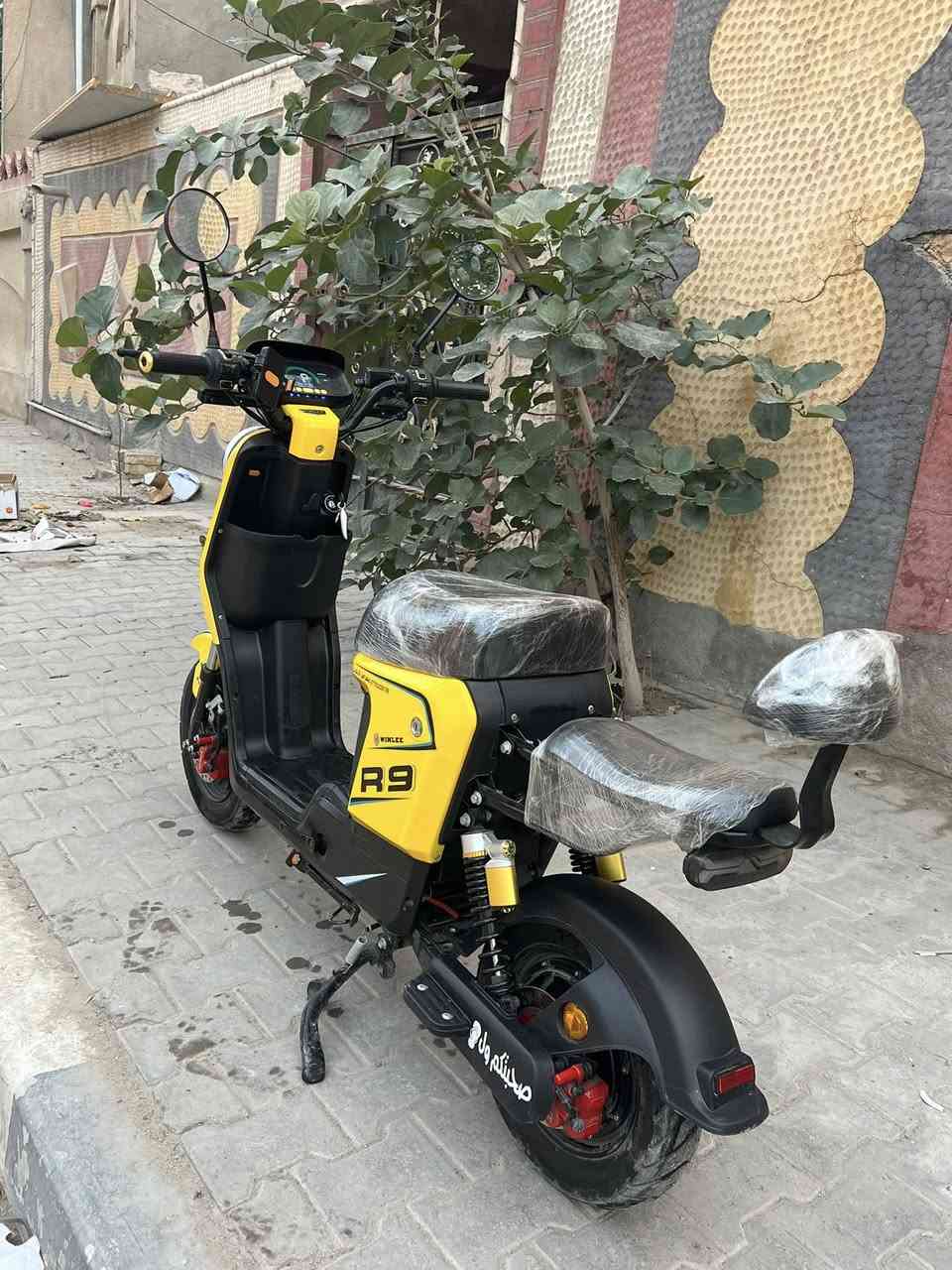 ***********
البصرة مشراك القديم 📌 R9موديل 2026ه 
 السعر  435 بيها مجال  
حجم بطاريات 32  ❣️ كهربائيات كامله كلشي كامل تفاصيل اكثر خاص او اتصال علرقم الموجود 
دراجه كامله اي نقص ما بيها
