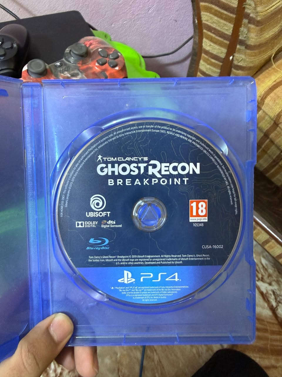 سلام عليكم
للبيع Sony PlayStation 4 Slim

* سعة 500GB
* مع 2 جوستك
* FIFA 23
* Battlefield 2042
* Ghost Recon 2

الجهاز نظيف .

السعر: 200 قفل.

الموقع: بعقوبة – التحرير
للاستفسار واتساب فقط ***********

