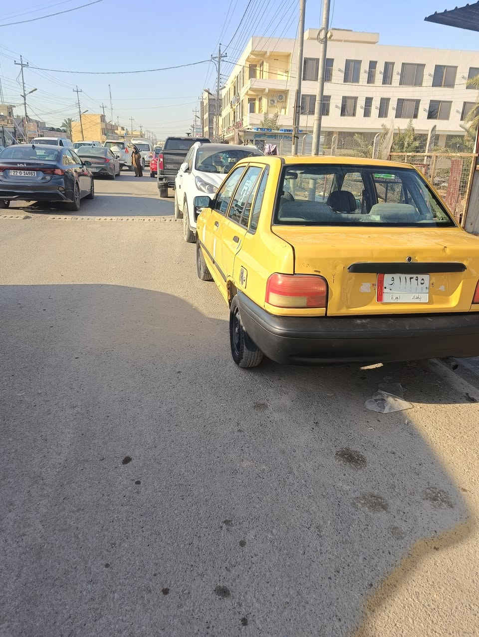 سلام عليكم سايبه موديل 14
سياره خير من الله مكلف بل نشر رقم صاحب سياره*********** 

مكان سياره بغداد
