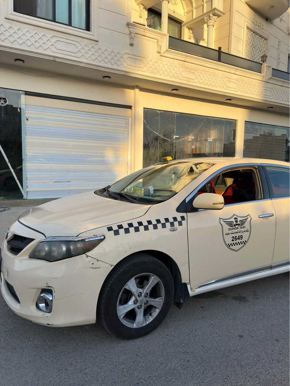تویوتا کرولا تەکسی 
مودێل:- ٢٠٠٩
گێر و مەکینە شەرت
گێر ئوتوماتیک شەریکە
بولند تەبدیل 
پەرشوت ڤەکری
سعر(١٤٥$) و مەجال 
ژمارا خودانی(***********) دهوك, العراق
