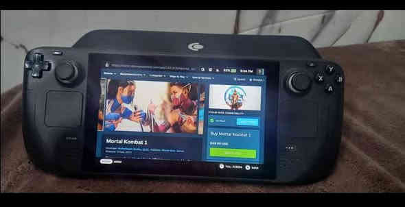 ستيم دك LCD
ستيم دك  تخزين داخلي 64 ورام خارجي
 sundisk extremely pro 256gb
وية شاحنة 90w وجنطة 
المكان بصرة ويوجد توصيل لكافة المحافظات 
السعر 425 وبي مجال 
***********
