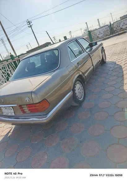 سلام عليكم مارسدس. للبيع موديل 87رقم بغداد شرط تحويل. بيها كير ومحرك ففتي. تبريد شغال بس. لكير اول 15دقيقه مينمر عل دي. بس. هاي. المشكله بي. رايدها اب. 38وبيها مجال مكاني بغداد ***********
