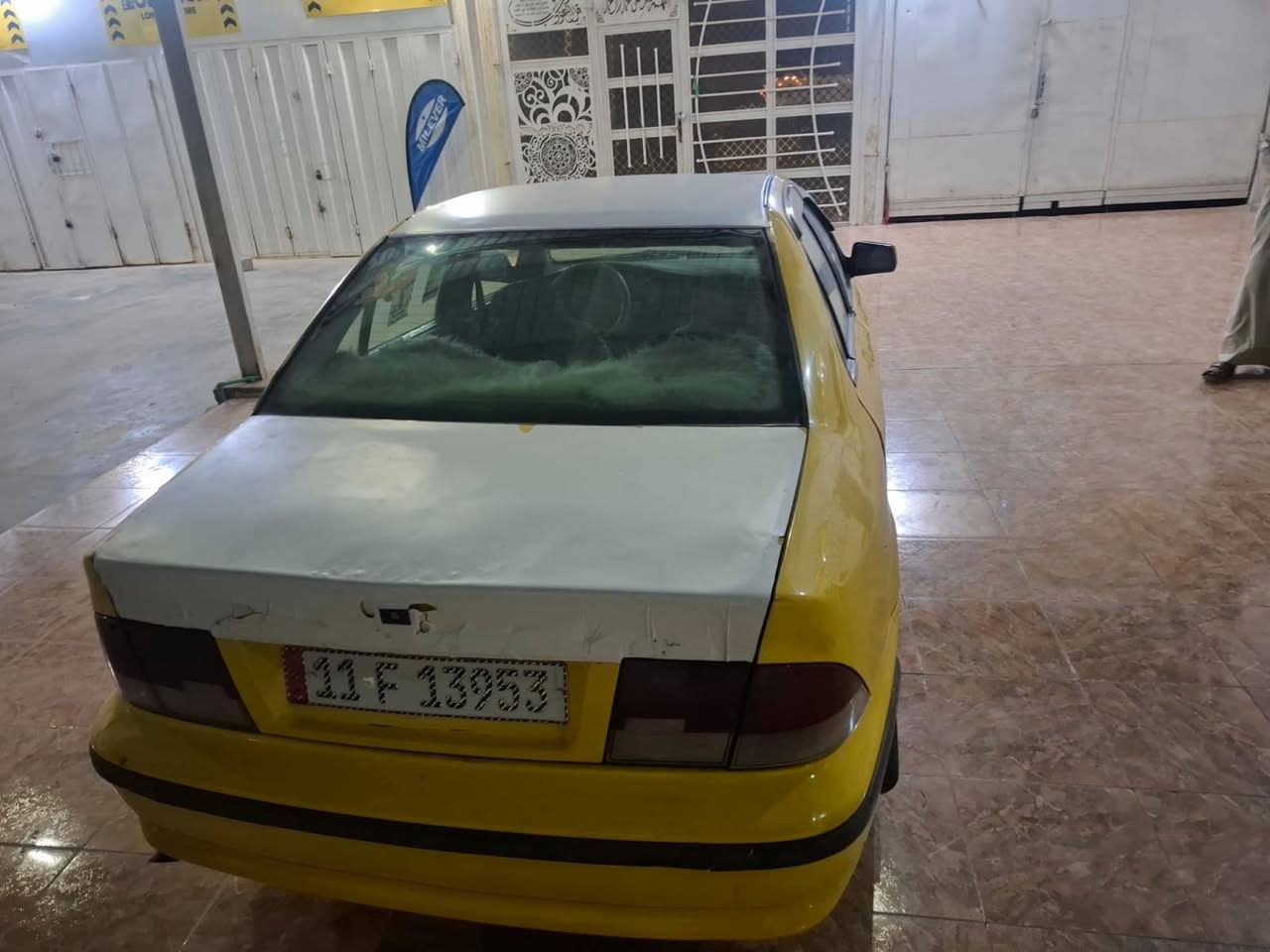 سمند موديل 2009 محرك لاصرف ولاتبخير صدر أمامي وخلفي جديد تخم تاير جديد دوشمه عام ارضيه وكشنات وسقف رقم دولي بغداد سياره جاهزه من كلشي مكان السياره واسط الزبيديه  السعر ٢٨ وبيهه مجال قليل كهربائيات فول سياره جاهزه 
***********
