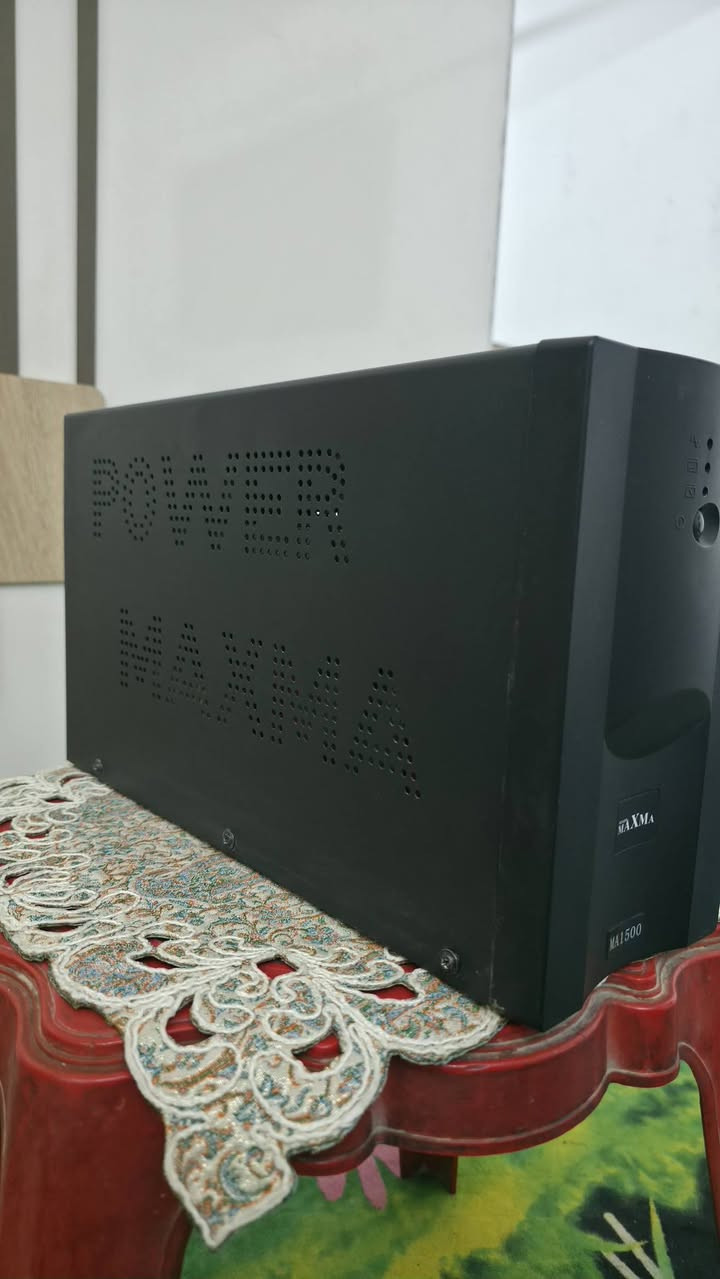 السلام عليكم Ups MAXMA للبيع 1500
الجهاز نظيف كلش مبدل بطاريات جدد شركة مكسما وبيهن ضمان ٦ اشهر السعر 95الف


**إذا كنت صاحب هذا الإعلان وتريد حذفه لأي سبب، رجاءا أرسل رسالة إلى الدعم الفني**