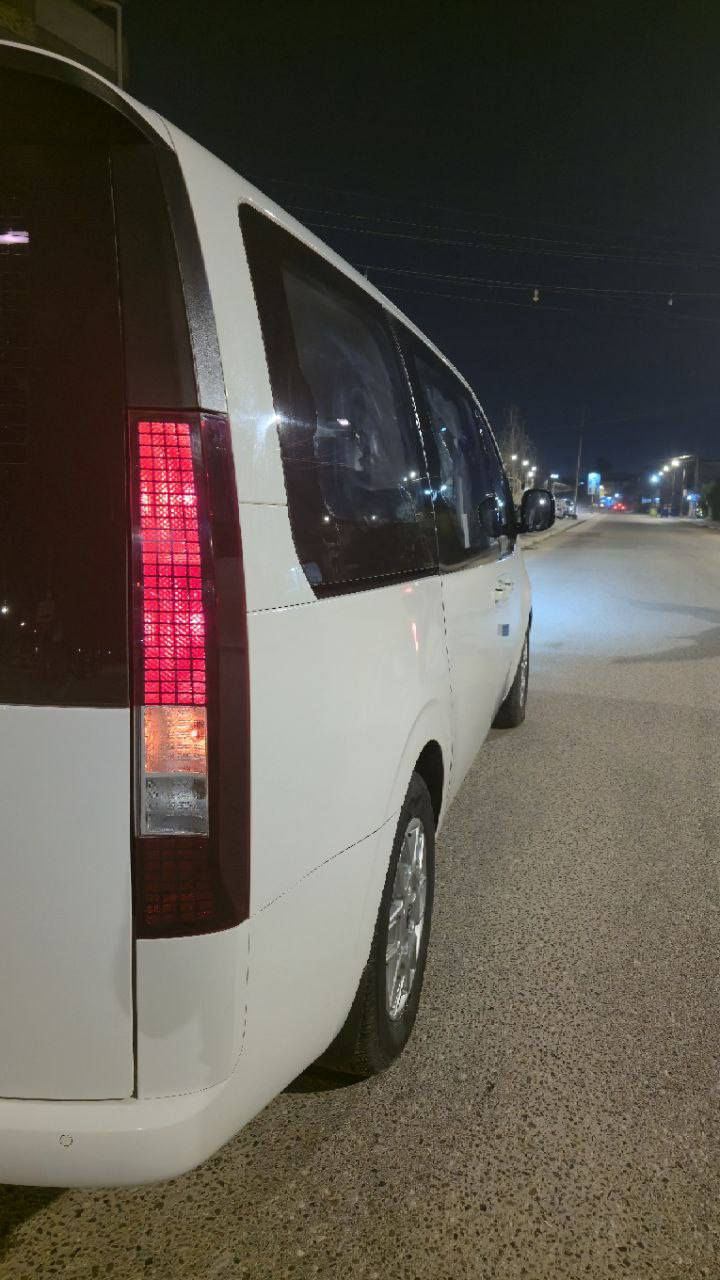 لبيع سيارة هونداي ستاريا فيها خط شركة 
الموديل 2025 غاز محرك ست سلندر كير اوتماتيكك
ماشيه 74 الف كيلو متر 11 راكب 
فيه خط شركة في ارطاوي.
المواصفات :
• نظام تثبيت سرعه تفاعلي
• الحفاض على المسار
• تدفة كشنات تدفئة ستيرن 
سيارة مكفولة من الضربة والصبخ مبدل دعامية VIP ولايت ال اي دي لجماليه  تخم تيار جديد  السيارة جديد بمعنى الكلمة السعر 375 ورقة وبيه مجال قليل
التواصل على رقم الهاتف  ***********
