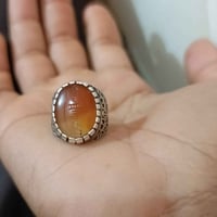 عقيق يماني • طلسم منقوش • الناصرية سوك شيوخ