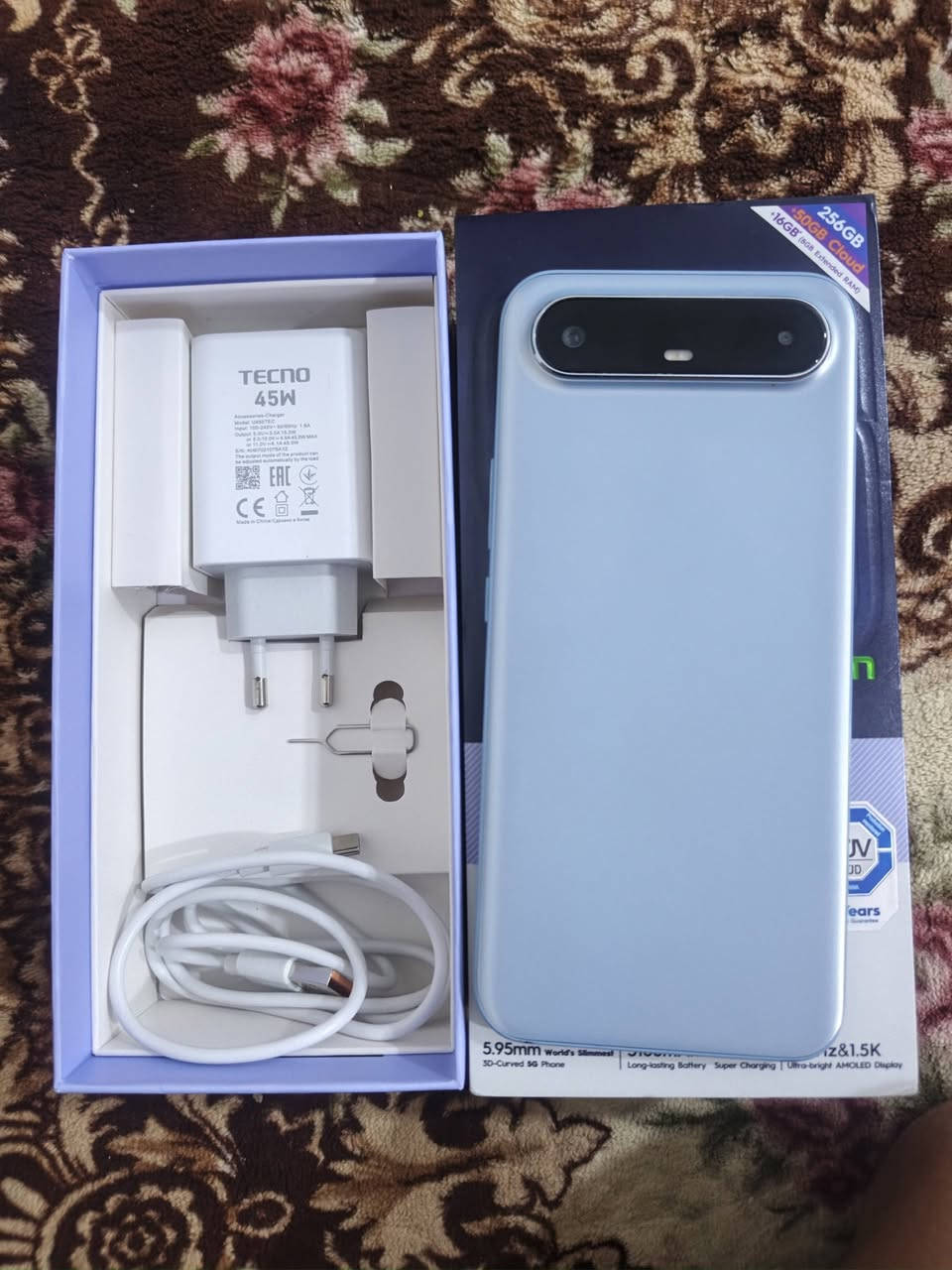 للبيع
تكنو بوفا سلم 5g 

 ذاكرة 256

 رام 16

شاشه 144

 بطارية 5160(انسى الشحن)

 شحن سريع 45 واط

كامل ملحقات

جديد بعد زيرو 

السعر 290

مشتري ب 350

العنوان الماجديه سيد عاشور

هاتف ***********
