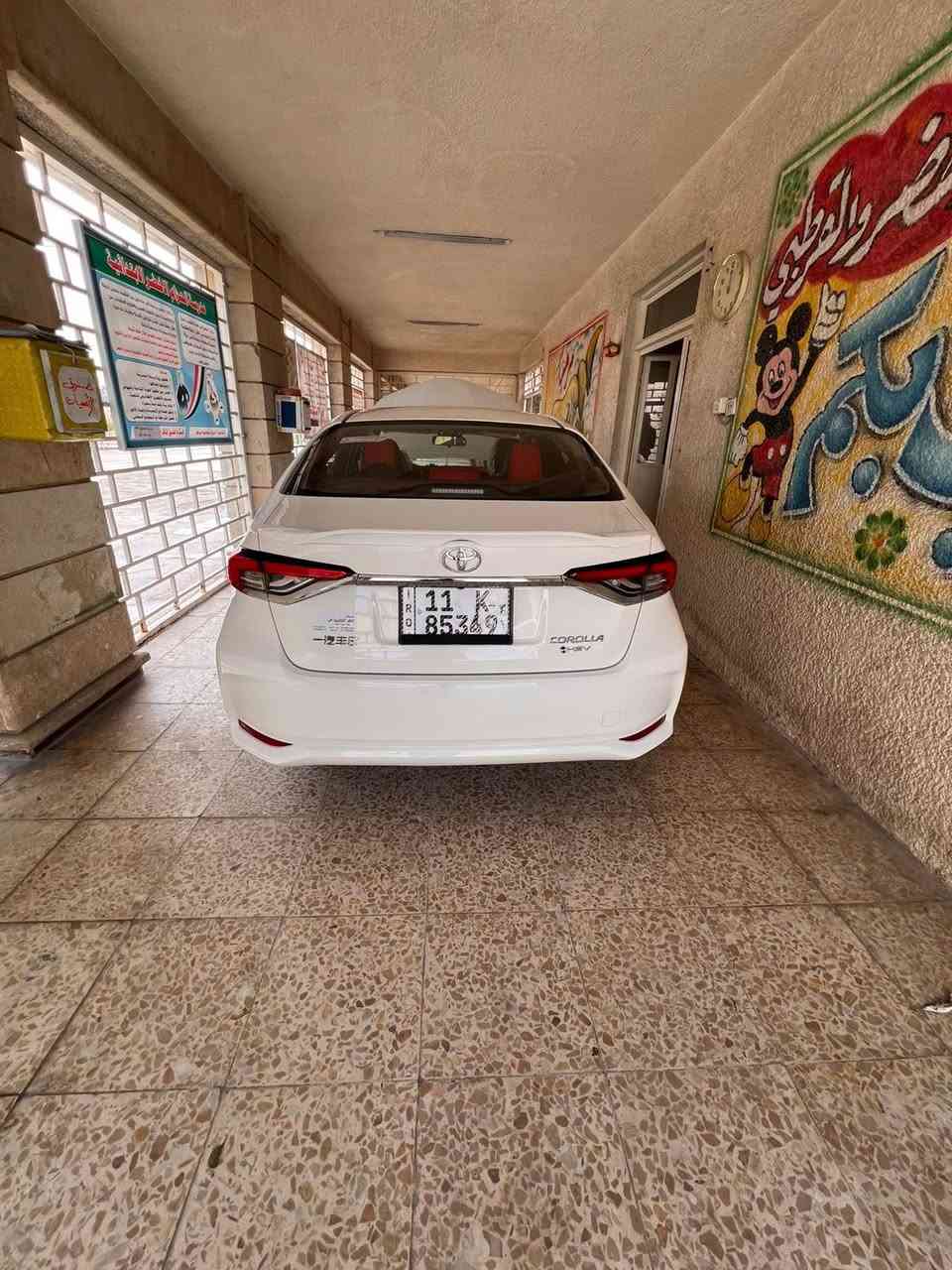 النوع : تويوتا كورولا هايبرد خليجي ( شكل الخليجي) 

الموديل : 2025

عداد المسافه : 22  الف كيلو 

الرقم :  بغداد انجليزي 

السياره : مكفوله كفاله عامه 

المواصفات : 

* محرك : 1800 هايبرد

* بصمه + 

* فتحة سقف

* تبريد قطعتين 

* ردارات 

* شاشة + كاميره

* 3 انظمه قياده

* اوتوهولد

* سايد بريك بصمه 

* فول تحكم ستيرن

سبايدر خلفي
داخل اسود 

دوشمه احمر بـ اسود
 

السعر :158$ ورقه

مكان : بغداد 

باقي التفاصيل الاتصال ؏ الرقم او واتساب 
***********
