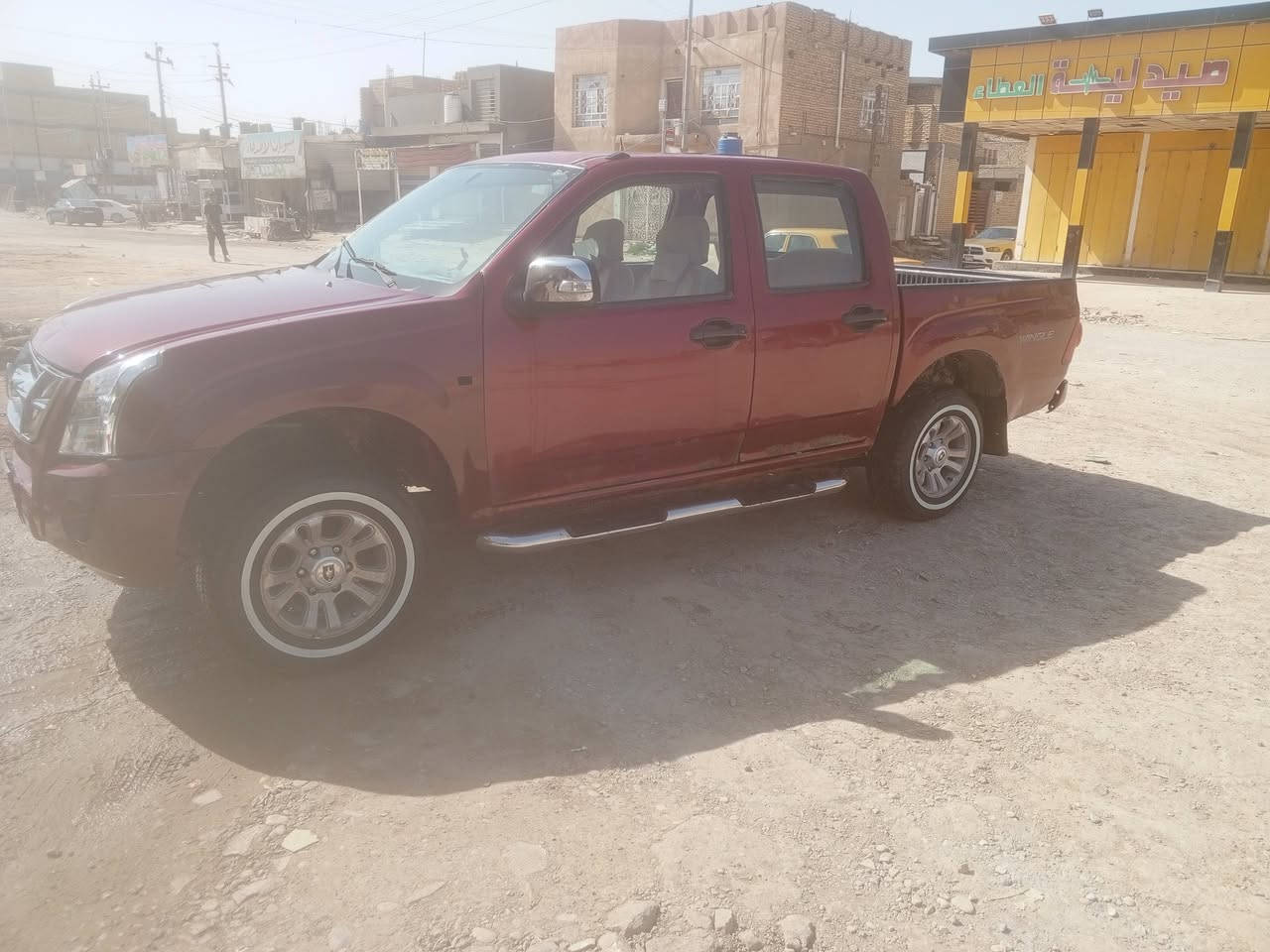 سلام عليكم بيكم جنبي موديل 2013سياره جاهزه اخر حبايه باتري جديد تخم تاير امس شاده جديدمكينه وكير بل جيس حداديه جديده اكسن جديد كهربايات كله شغاله رقم بغداد سنويه 2028شرعي بل حله سياره مابيه نقص برغي مكان ناصريه شطره رقم الهاتف 
***********
***********
