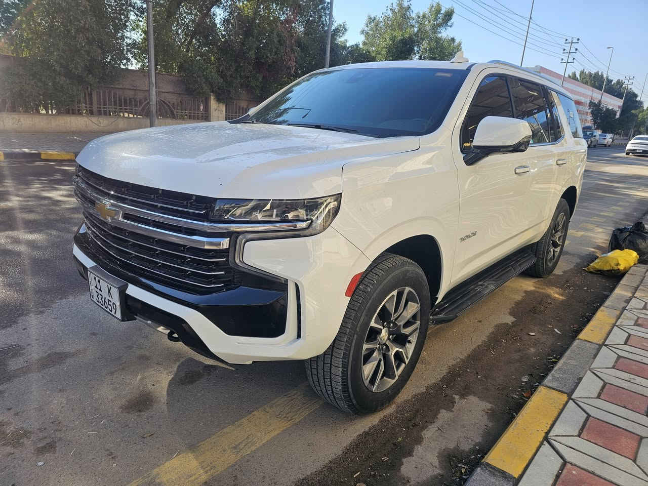 السلام عليكم للبيع تاهو 2021 خليجي وكالة المنصور LT كامل مواصفات بنورما 5 كامرات مكفوله من الصبغ رقم بغداد ماشيه 71الف السياره جديده السعر 435 للستفسار الاتصال ***********
