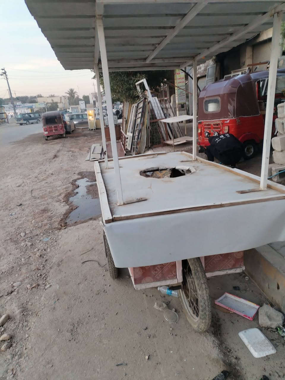 السلام عليكم.. عربانه لبلبي جاهزة للبيع مكان بعقوبه للاستفسار الاتصال على الرقم ***********
