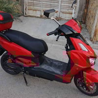 بطاريات 6 بصحه جيدة جدا عالفحص ✅ الدراجه كامله ما بيها نقص فقط البريك ...