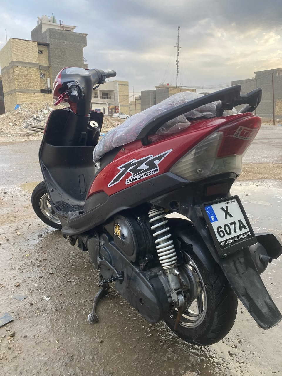 السلام عليكم دراجه ماكس عدلة للبيع 
كهربائيات شغالة سلف هندر مكينة خرسة 
الدراجة كاملة السعر 600 وبيهة مجال
العنوان التاجي للستفسار  *********** .
