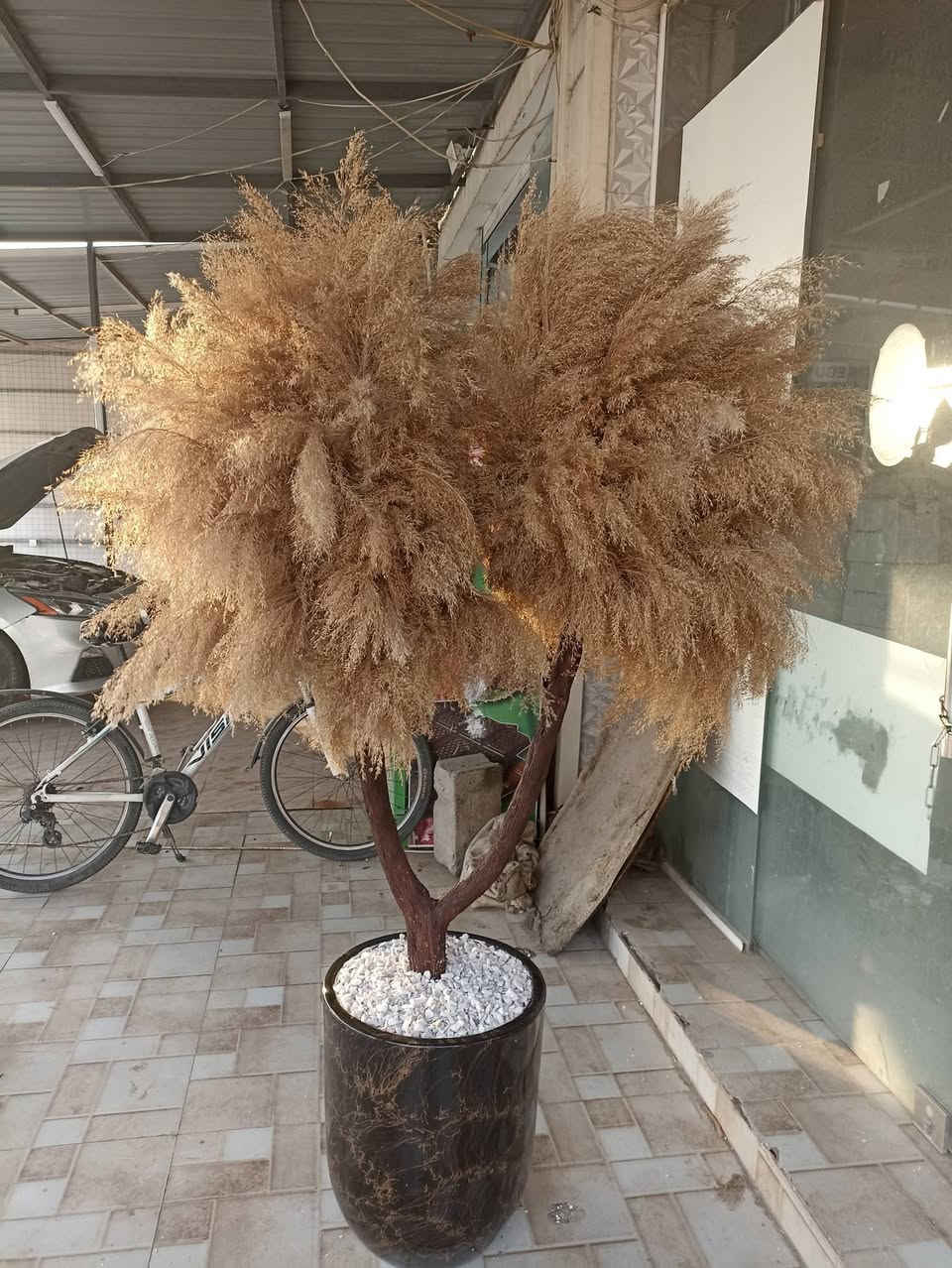 داری پامپاس
دەستکردە
بەرزیەکەی 180 سانتیمەترە
پانیەکەی نزیکی یەک مەترە
مەرکانی سیڕامکی دەرەجە یەک و ناوازە
بۆ زانینی نرخ چات بنێرن یان کۆمێنت بکەن


**إذا كنت صاحب هذا الإعلان وتريد حذفه لأي سبب، رجاءا أرسل رسالة إلى الدعم الفني**