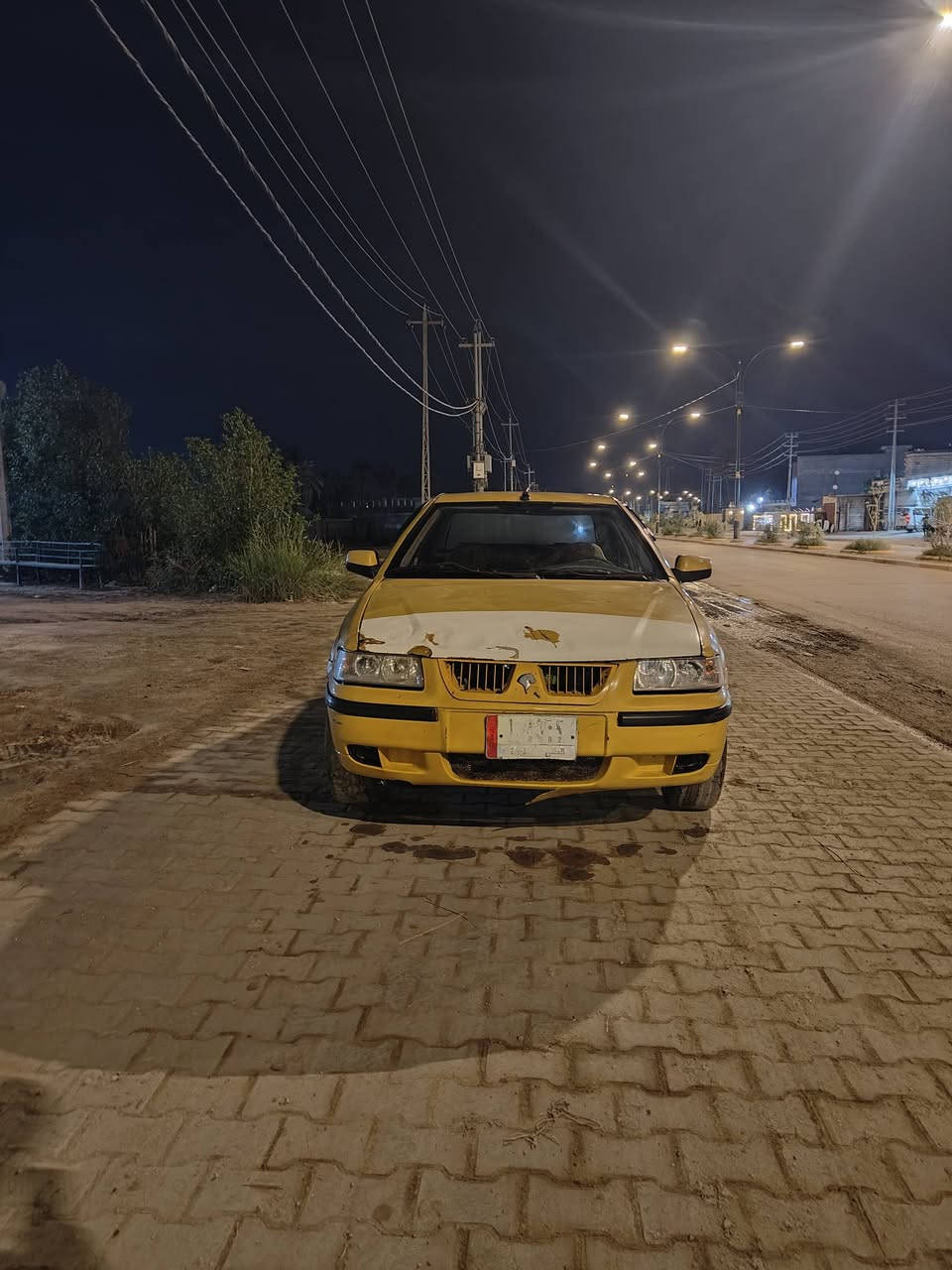 سلام عليكم سياره نضيفه خير من الله محرك وگير شرط تبريد ثلج حداديه 80./. اتصال ***********
